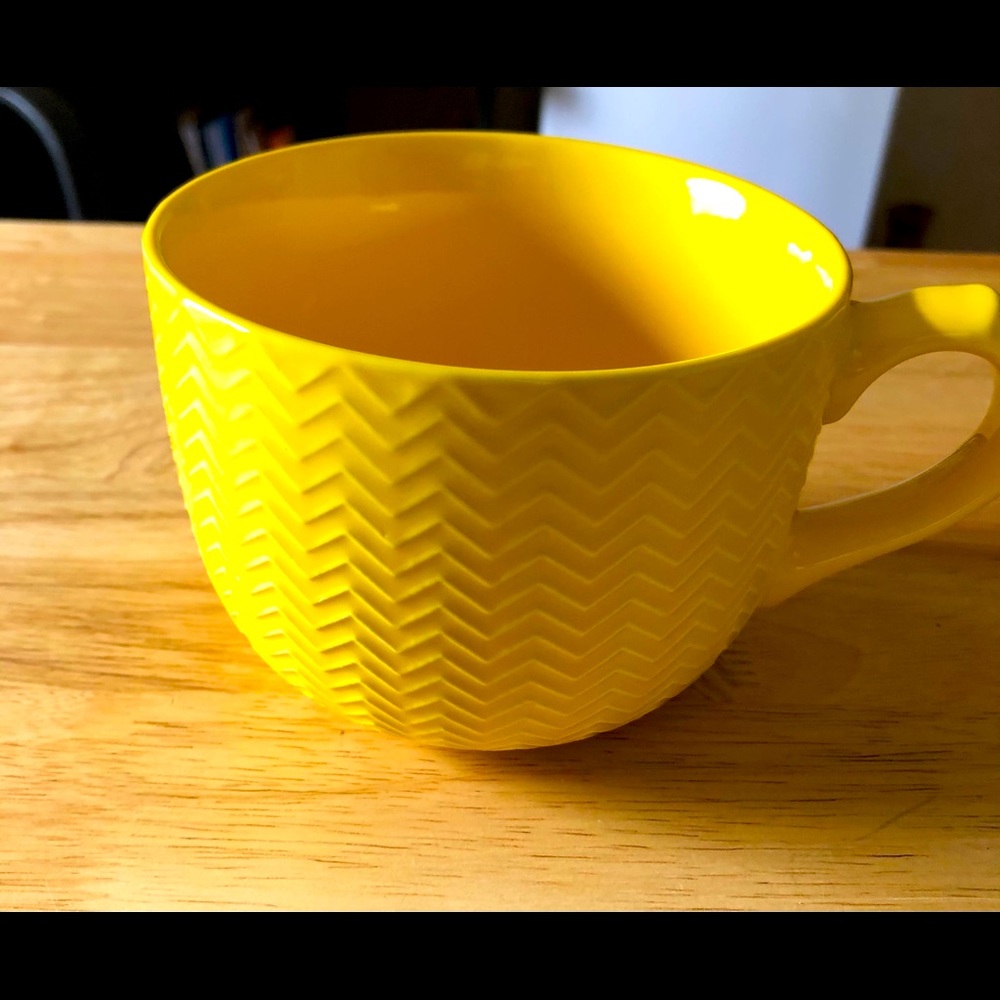 Yellow mug